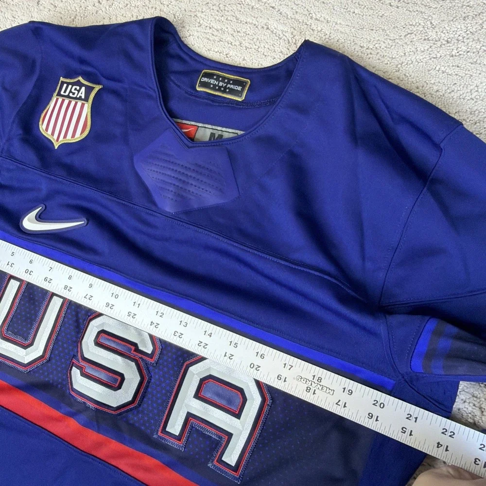 Vintage Nike Team USA Winter Olympics Hockey Jersey Medium